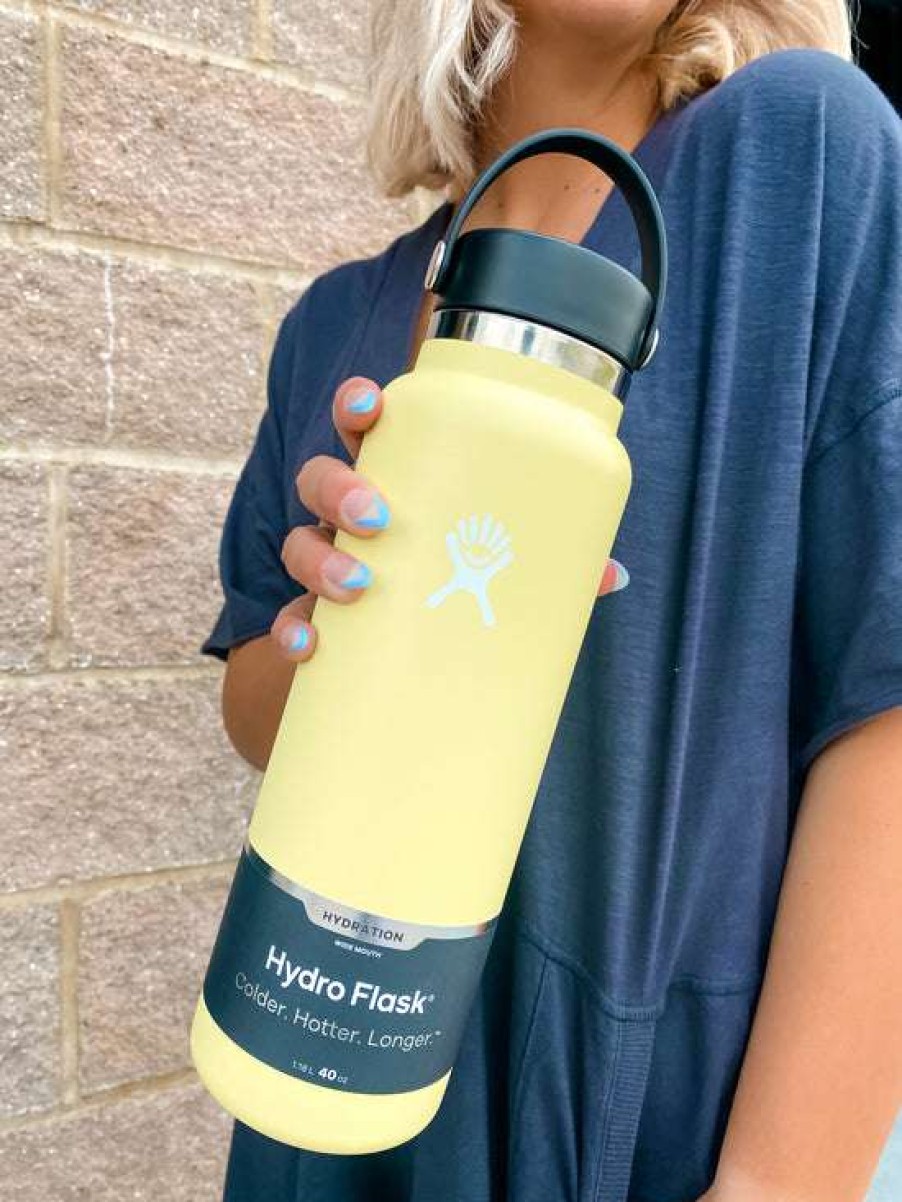 Gifts * | Especial No Straw Hydro Flask: 40 Oz Wide Mouth 2.0