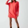 Clothing * | Latest Free People: Casey Tunic Fiery Red