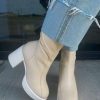 Shoes * | Exceptional Bf Doorbuster Josephine Platform Boot Beige