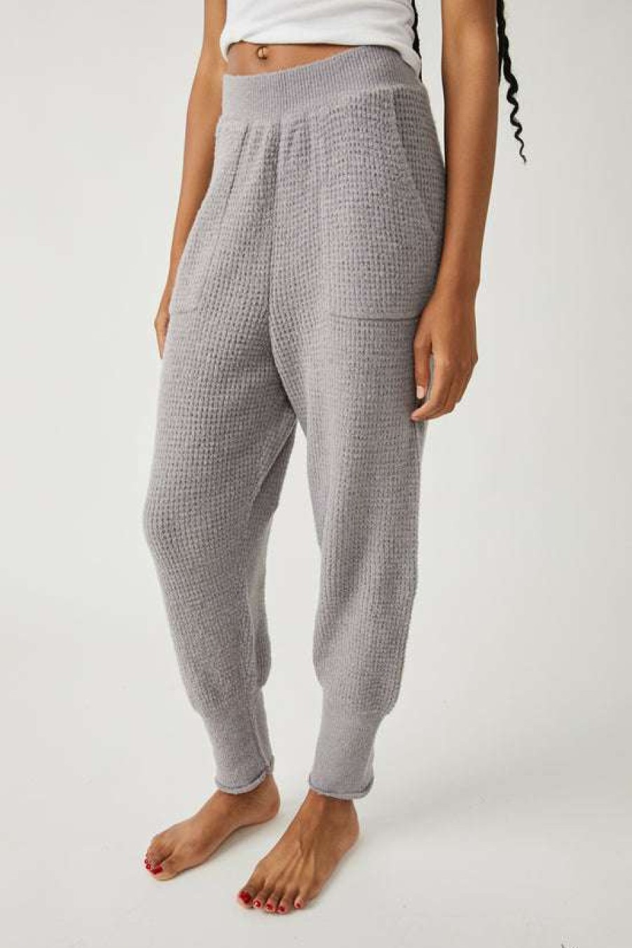 Clothing * | Exceptional Free People: C.O.Z.Y. Pant Frosted Earth