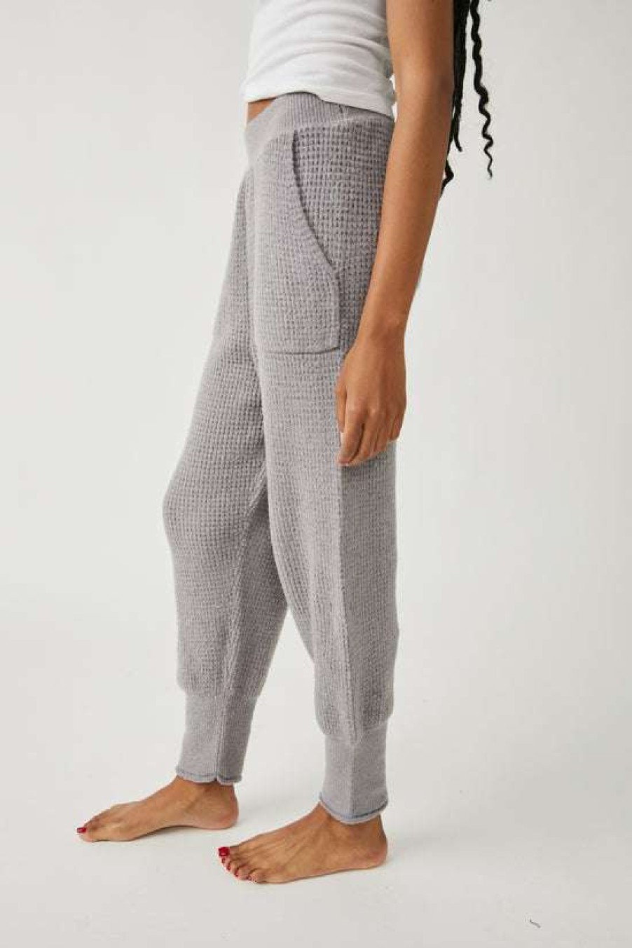 Clothing * | Exceptional Free People: C.O.Z.Y. Pant Frosted Earth