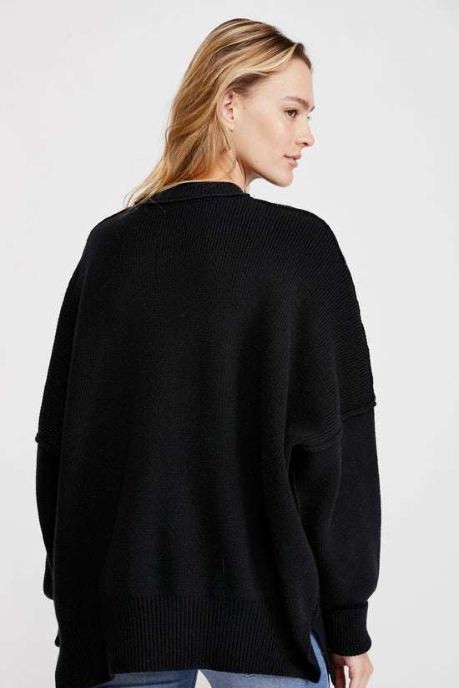 Clothing * | Unordinary Free People: Easy Street Tunic Black