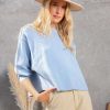 Clothing * | Especial Fairytale Boxy Sweater Light Blue