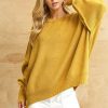 Clothing * | Unique Forever Sweater Golden