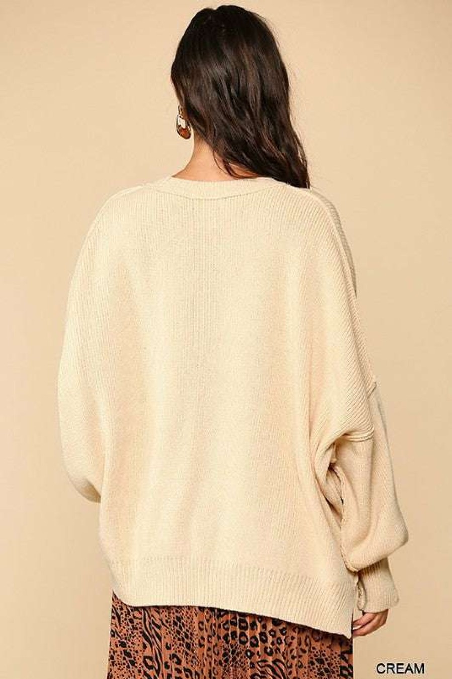 Clothing * | Exquisite Forever Sweater Cream