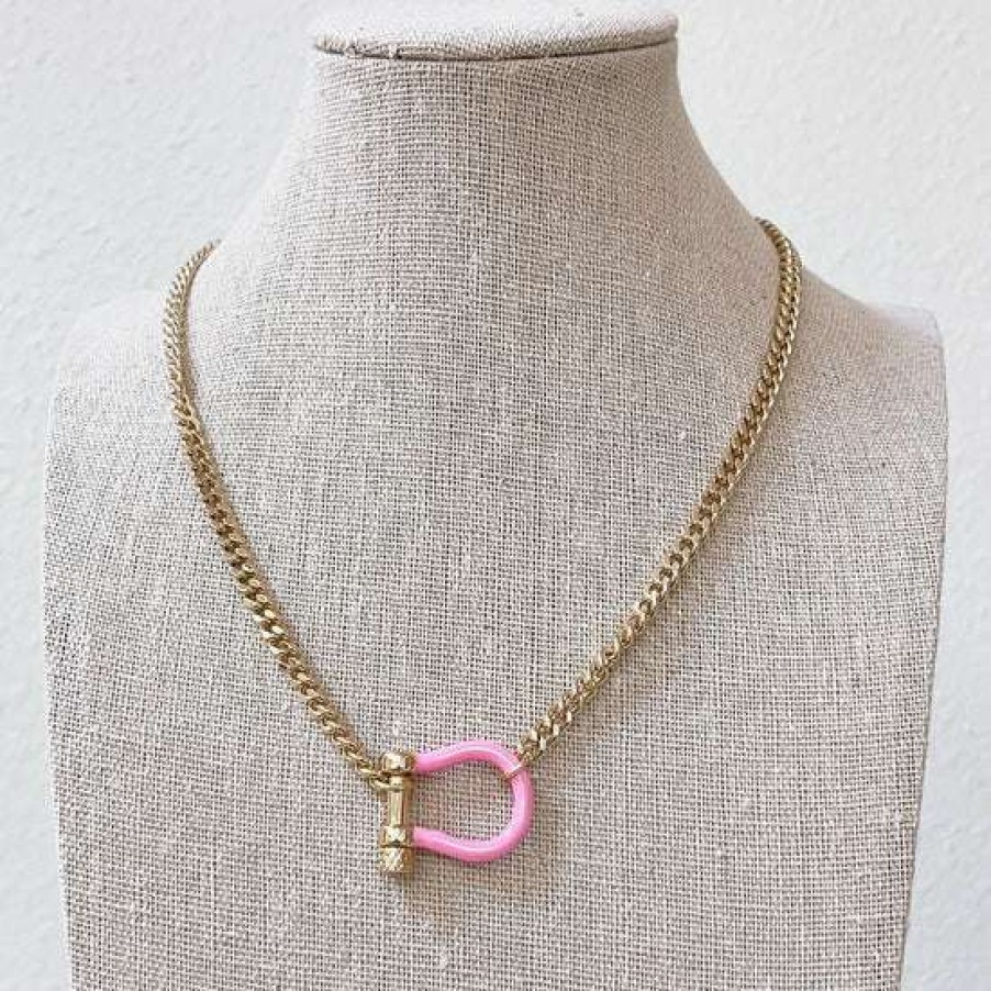 Accessories * | Exquisite Treasure Jewels: Horseshoe Necklace