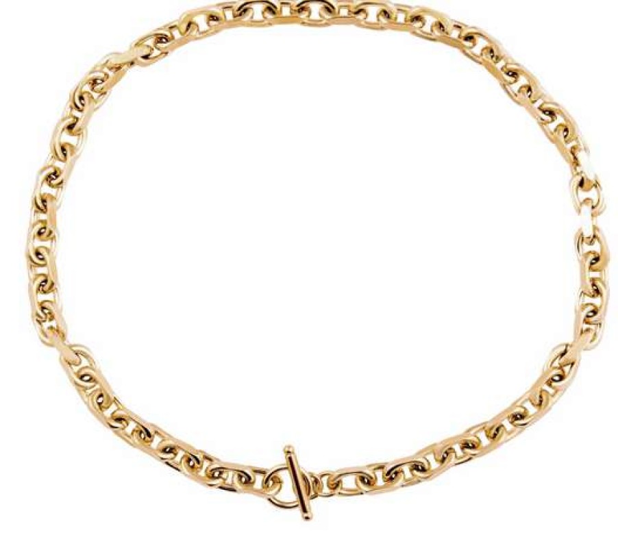 Accessories * | Hottest Sahira: Alexis Toggle Chain Necklace