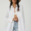 Clothing * | Unique Free People: Manchester Solid White