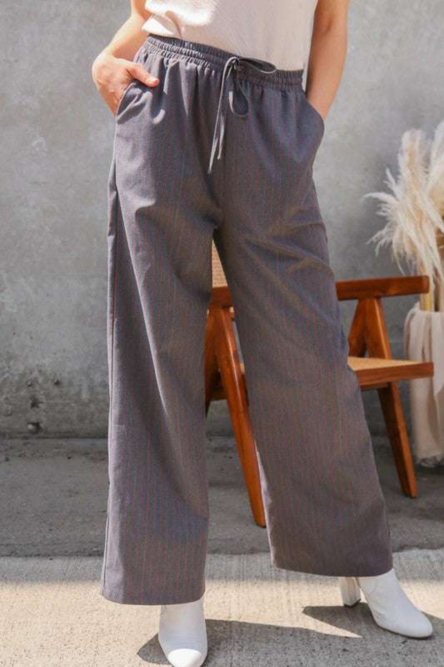 Clothing * | Particular Tucker Pants Grey