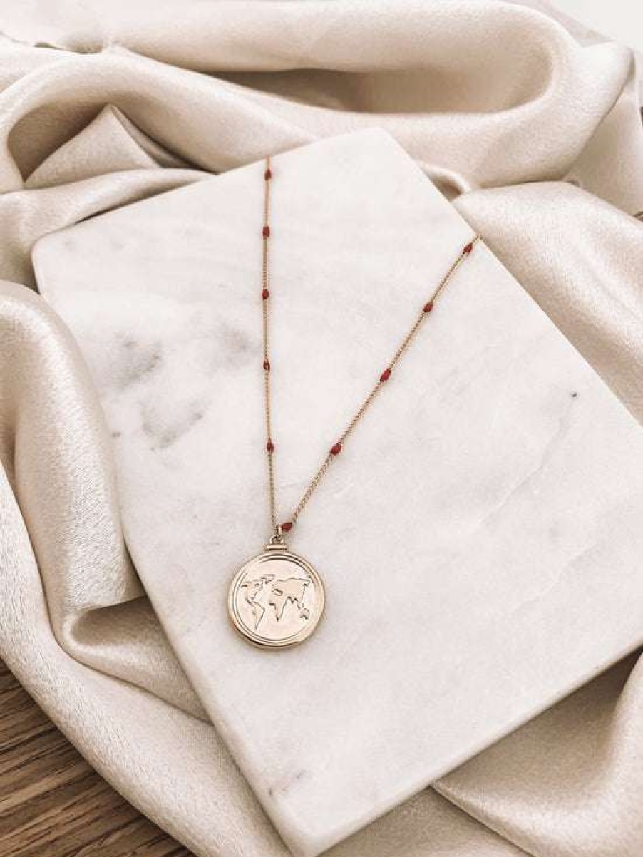 Accessories * | Beautiful Beljoy: Scarlet Necklace