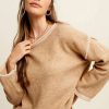 Clothing * | Comely Good Life Sweater Taupe