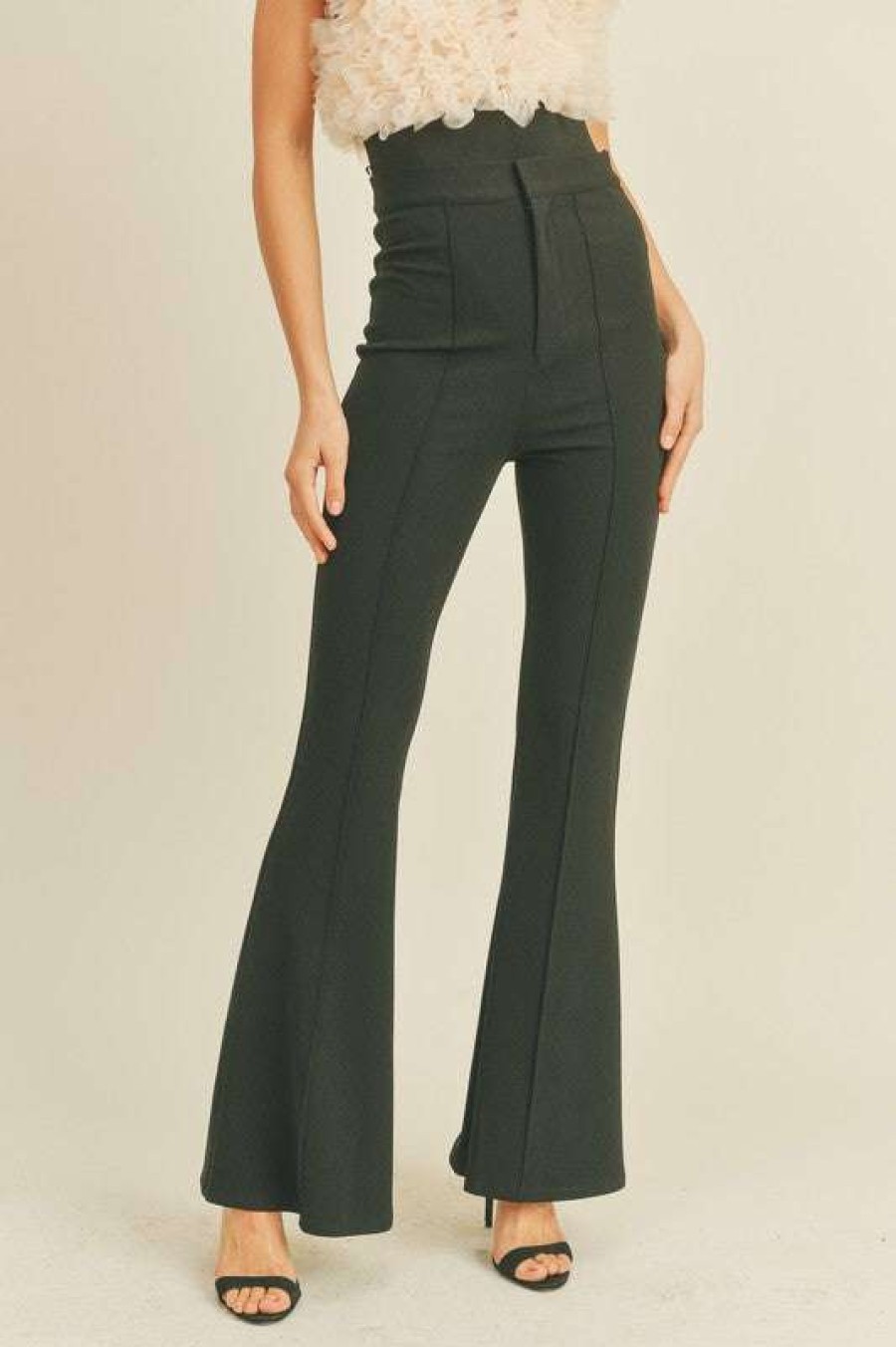 Clothing * | Unique Dynamo Dress Pants Black