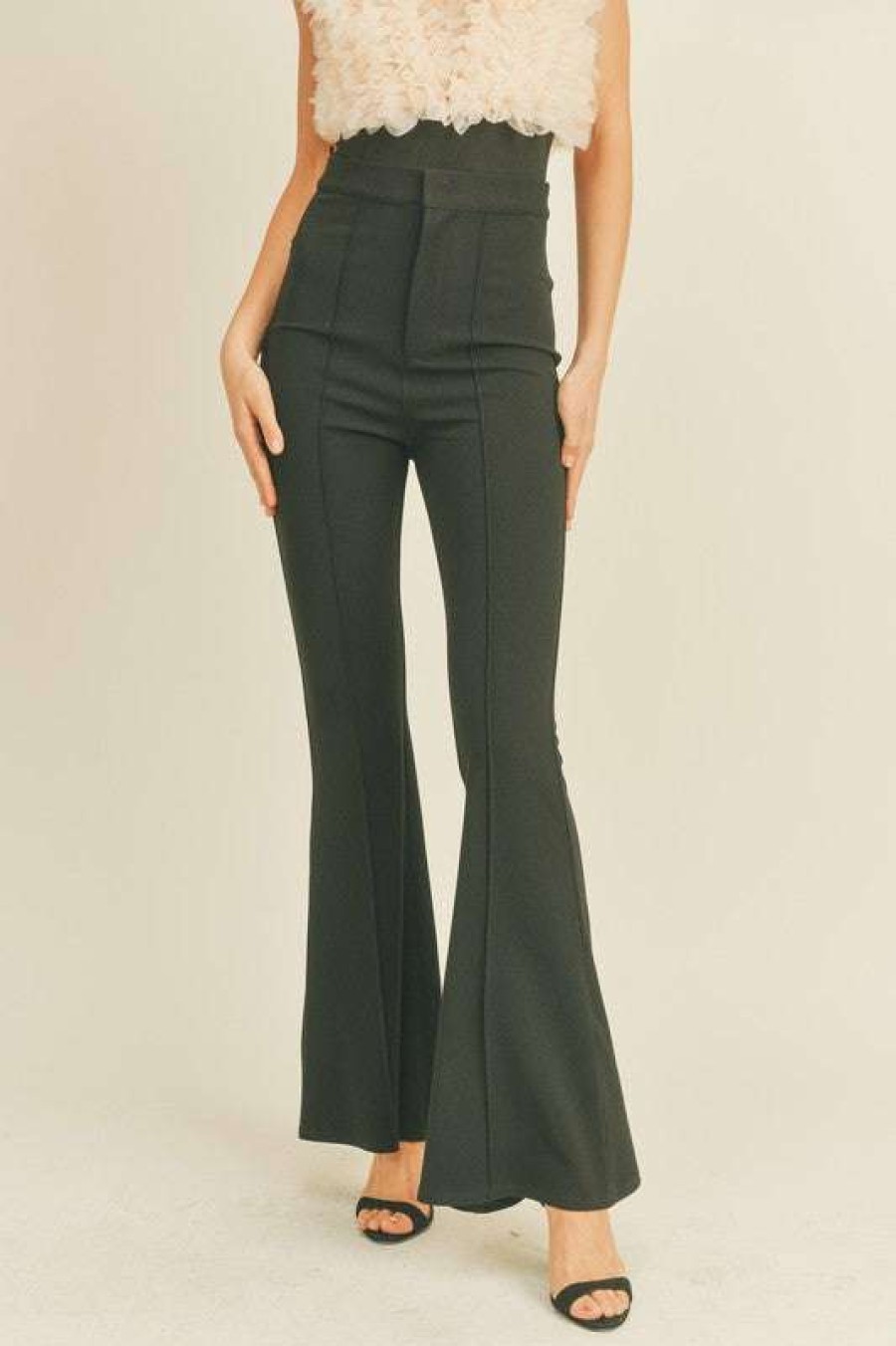 Clothing * | Unique Dynamo Dress Pants Black